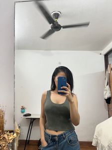 Forever 21 Green tank top