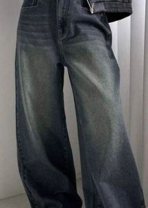 Wide Leg Vintage Denim Jeans