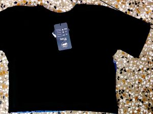 Denim Black Top...
