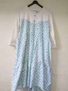 White Causal Frock/Dress