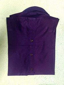 Otto Purple Patterned Finesse Shirt