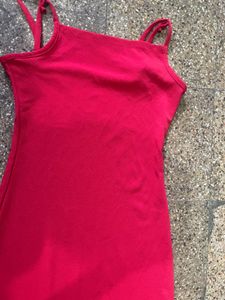Red Slip Dress