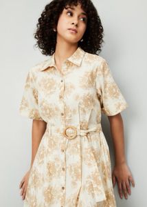 New Dress Cream Color For Ladies