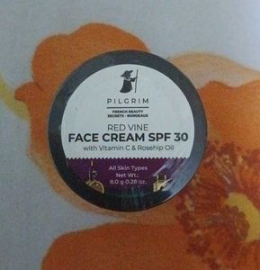 Pilgrim Red Vine Face Cream SPF 30