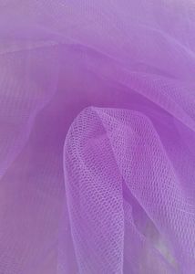 Lavender Chapel Scarf Netted Lace Pattern Veil