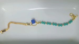 Turquoise Color Beaded Bracelet