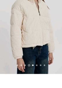 Off White Puffer Jacket