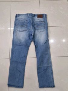 Italian Brand Cantabil Light Wash Denim Jeans