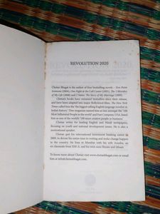 CHETAN BHAGAT REVOLUTION 2020