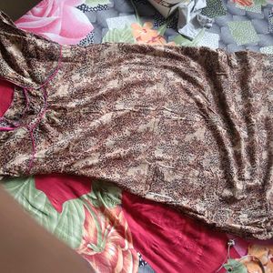 Cute Animal Print Night Suit