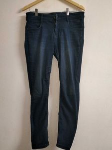 Dark Blue Denim Jeans