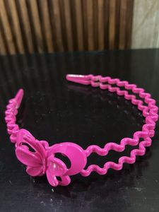 Pink Bow Headband