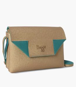 Baggit Lmp Monili Flori Gold Sling Bag