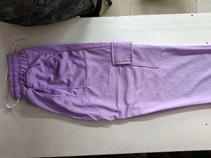 Lilac Casual Pants