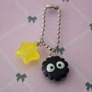 Onigiri Rice Ball Earrings and spirited away charm