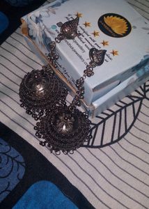 Oxidised Jhumkaa
