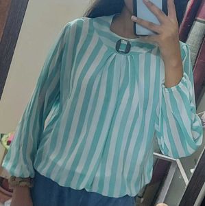Blue Summer Top