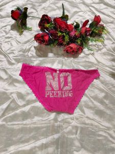 Hot Pink Laced Panties