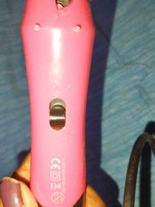 Pink Hair Straightener 2 In One