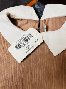 Cute White Collar Crop Top 🎀