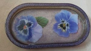 Floral Resin Tray