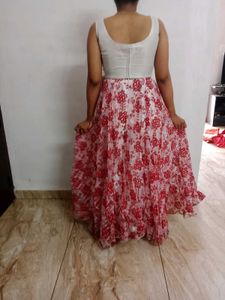 Organza Skirt And Top