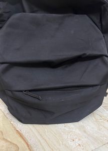 Black korean backpack