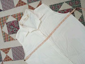 Sleeveless White Top / Shirt