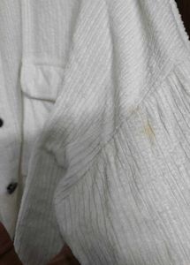 SALE 🛍️ Oversized Corduroy Jacket White