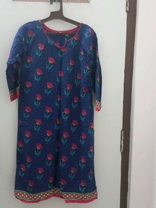 Floral Print Kurta