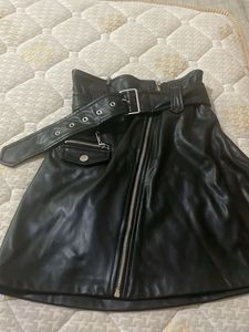 Grudge y2k Gothy Belt Skirt