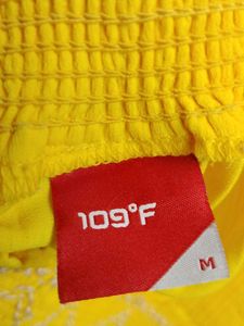 Yellow Off-Shoulder Top