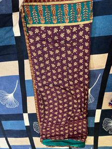 Beautiful Saree And Blouse at Very Low Price