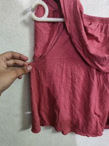 Women Peach Colour Top