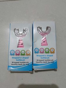 Toothbrush For Babies, Wrapped U-Shaped