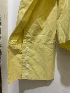 Yellow Tie-Front Top 38-40 and half