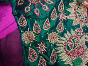 Kanchi Pure Silk Work Blouse