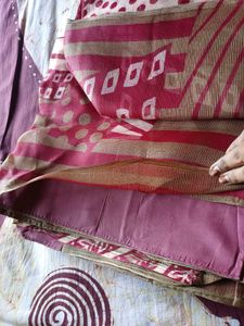 Patterned Sari