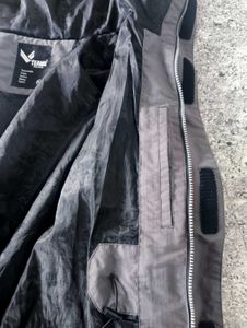 Gray Hooded Utility Jacket