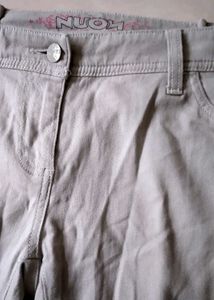 khaki cotton chinos  waist 32 /height 35 inches
