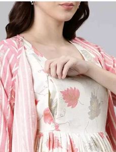Women&#39;s Trending Meternity &amp; Feeding Jacket Kurti