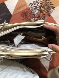 Cream Handbag