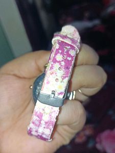 Floral Wrist Watch
