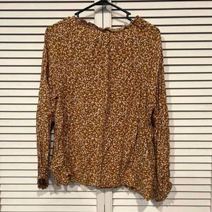 old Navy Floral Print Blouse