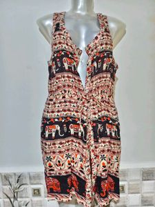🎄Buy 1, Get 1 Free🎁Elephant Print Dress