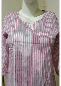 Striped Casual Kurta