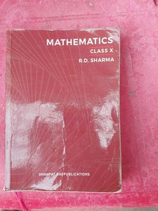 R D SHARMA Mathematic CLASS 10th.