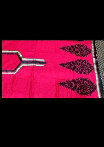 Pink Embroidered Kurti Top