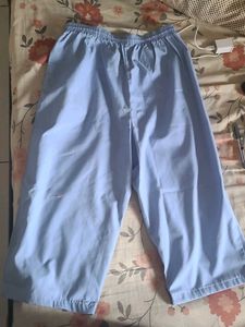 Light Blue Capri Pants