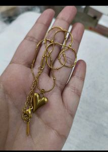 Palmonas Heart Necklace Without Box